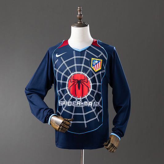 Atlético de Madrid retro 2004/05 Away Manga Larga