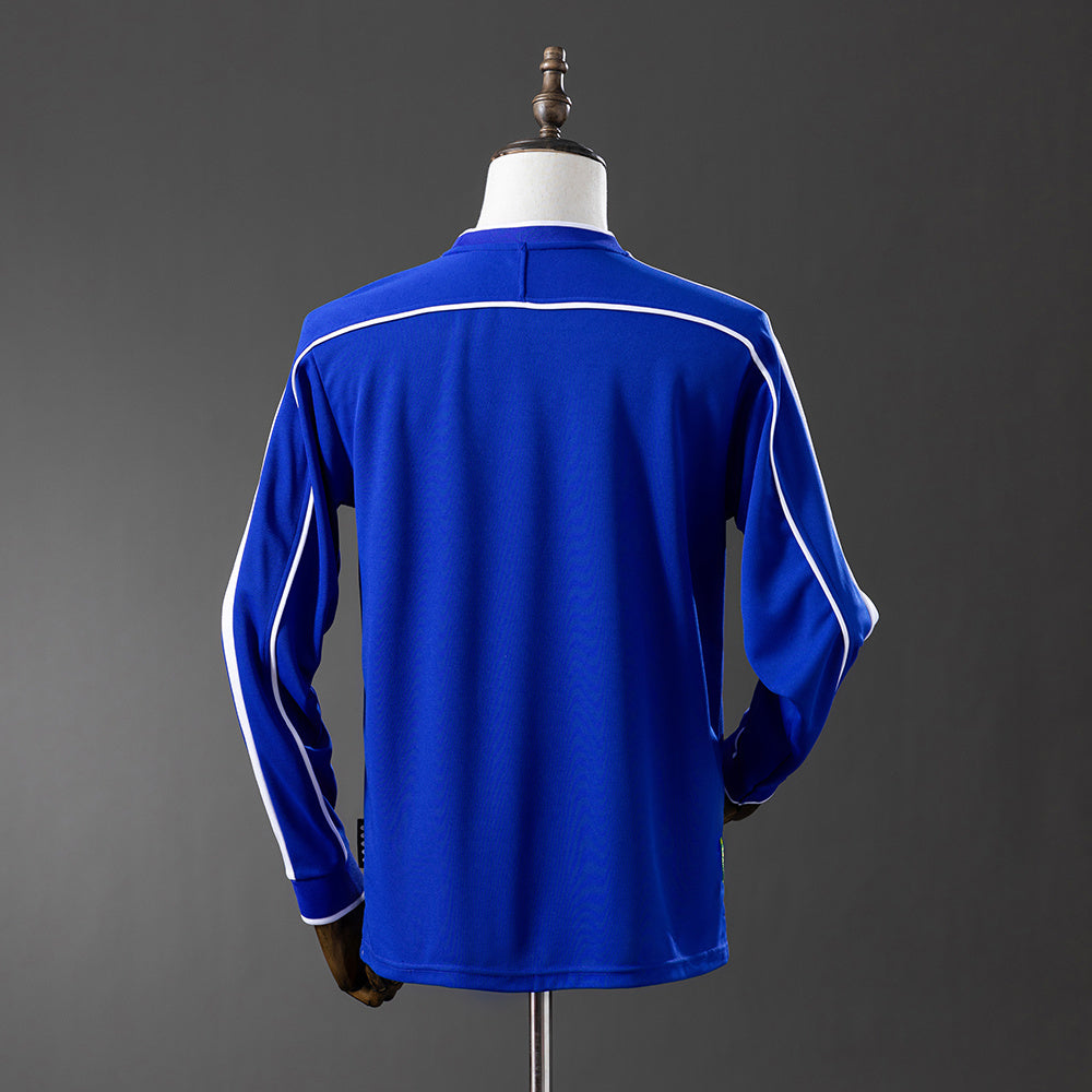 Brasil retro 1998 Away Manga Larga