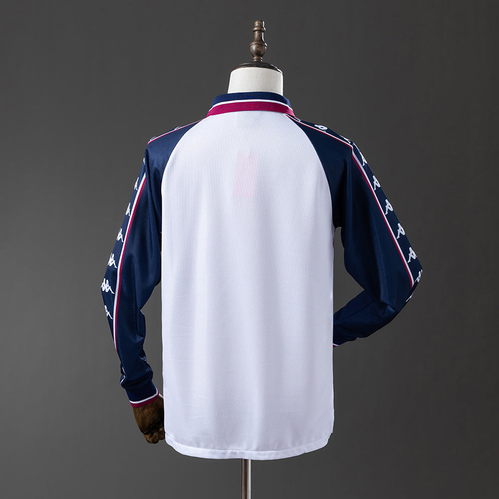 Manchester City retro 1997/98 Away Manga Larga