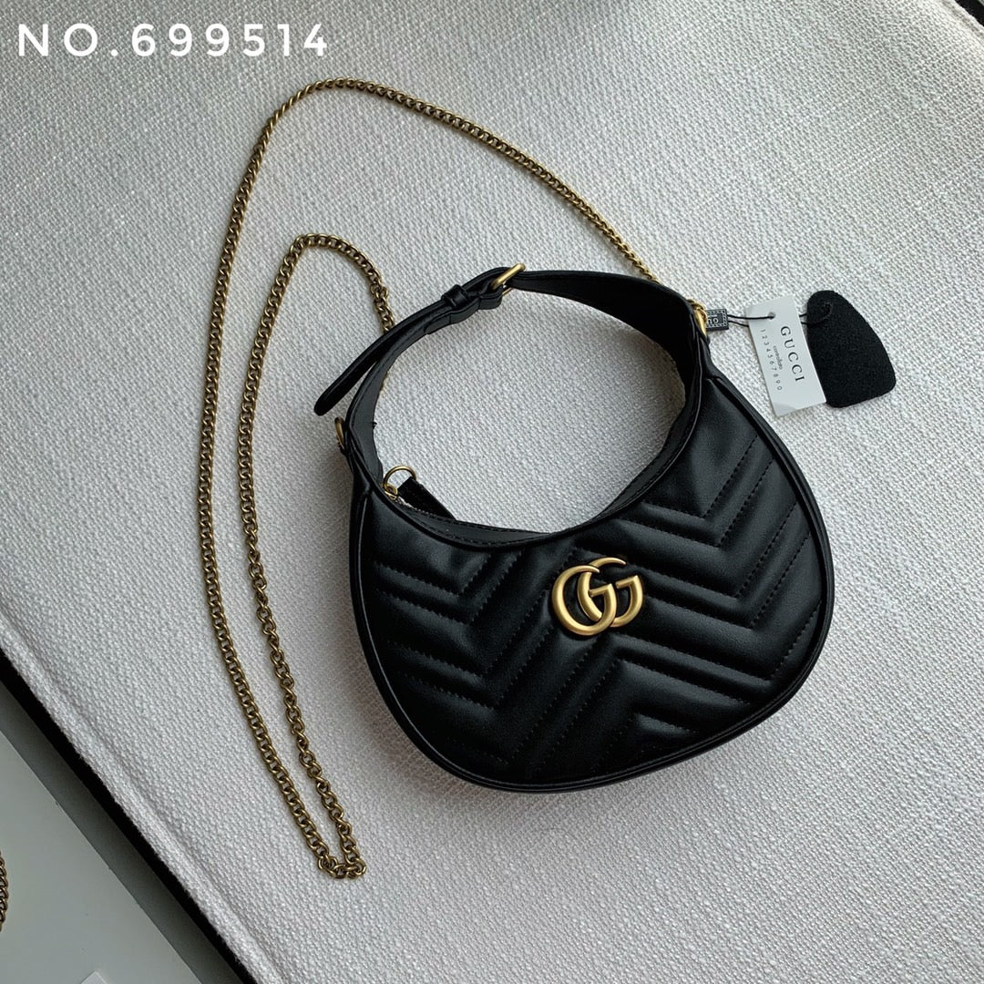 Bolso Gucci Marmount Negro de piel