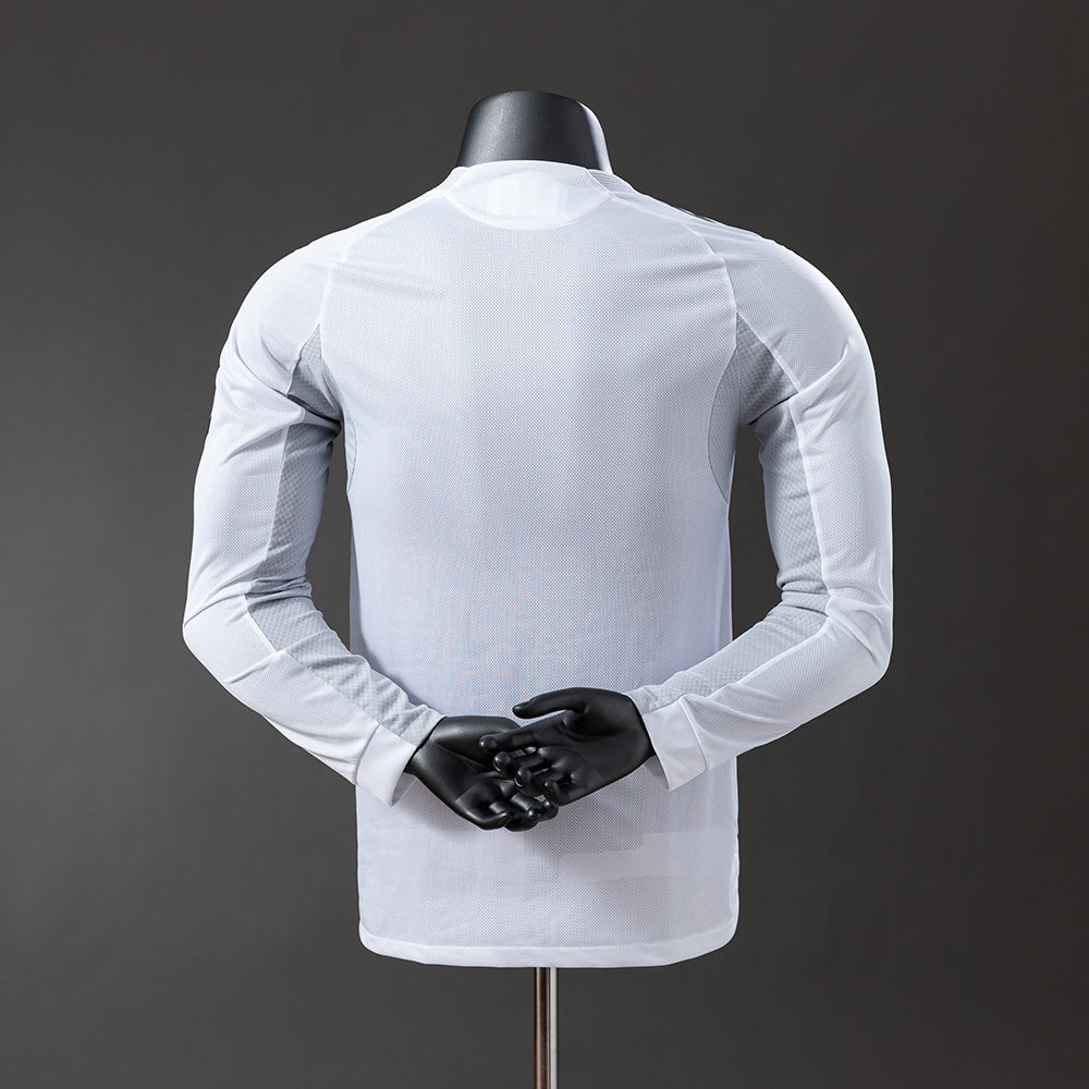 Real Madrid 2025/26 Home Manga Larga Player Version