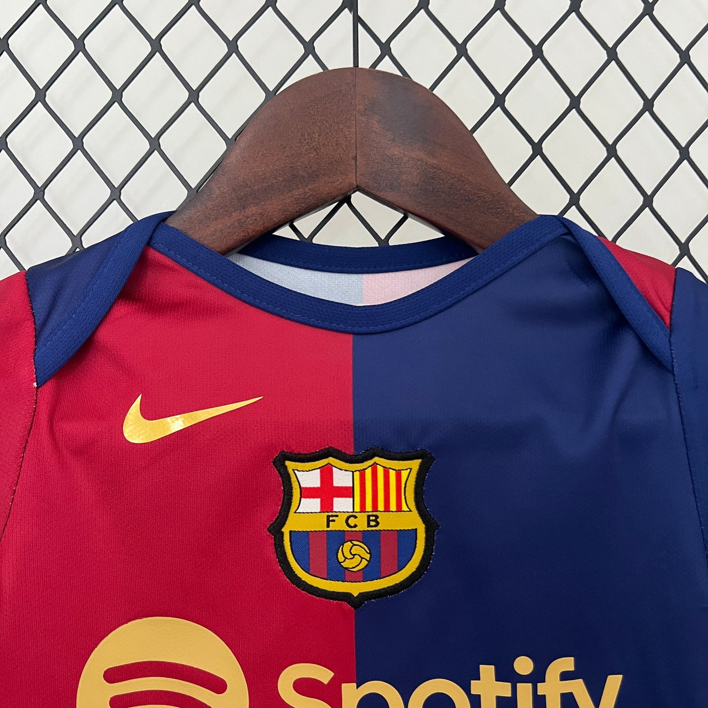 Barcelona x Spotify Home 2024-25 Body Bebé