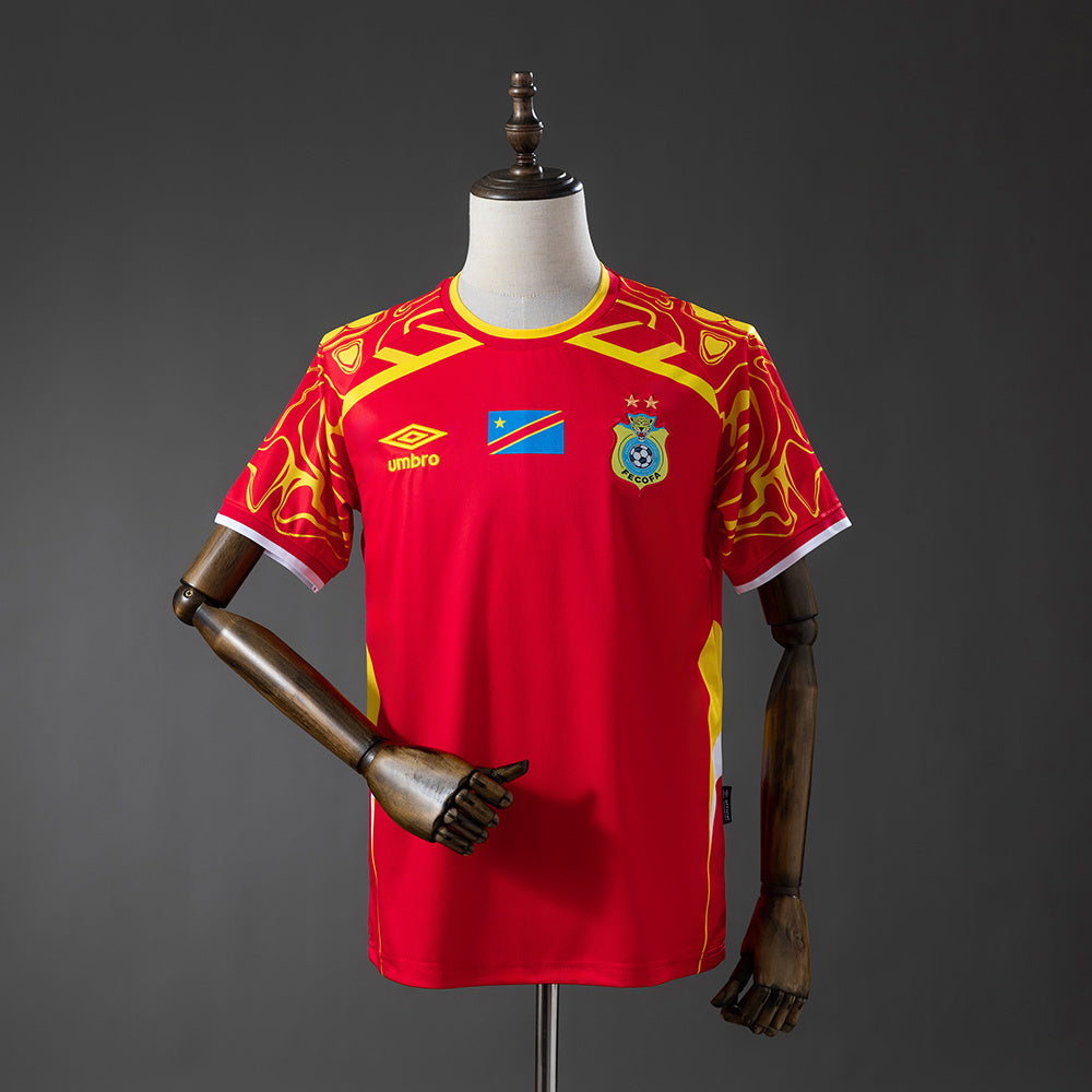 Congo 2026 Jersey Rojo
