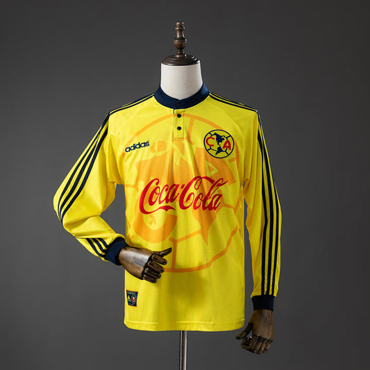 America 1997/98 Home Manga Larga Retro