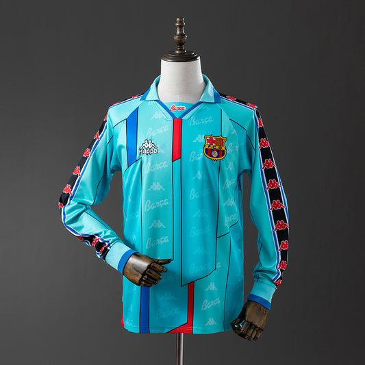 Fútbol Club Barcelona retro 1995/97 Away Manga Larga