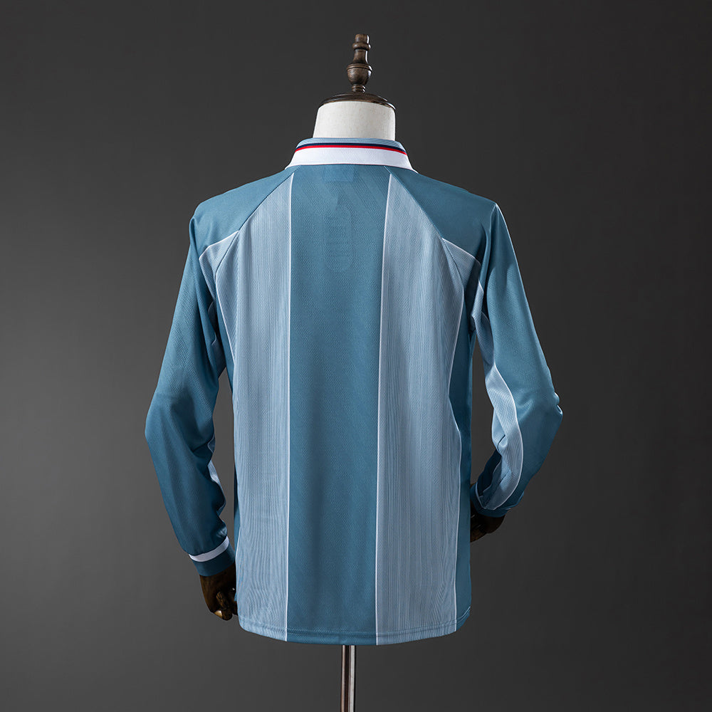 Inglaterra retro 1996 Away Manga Larga