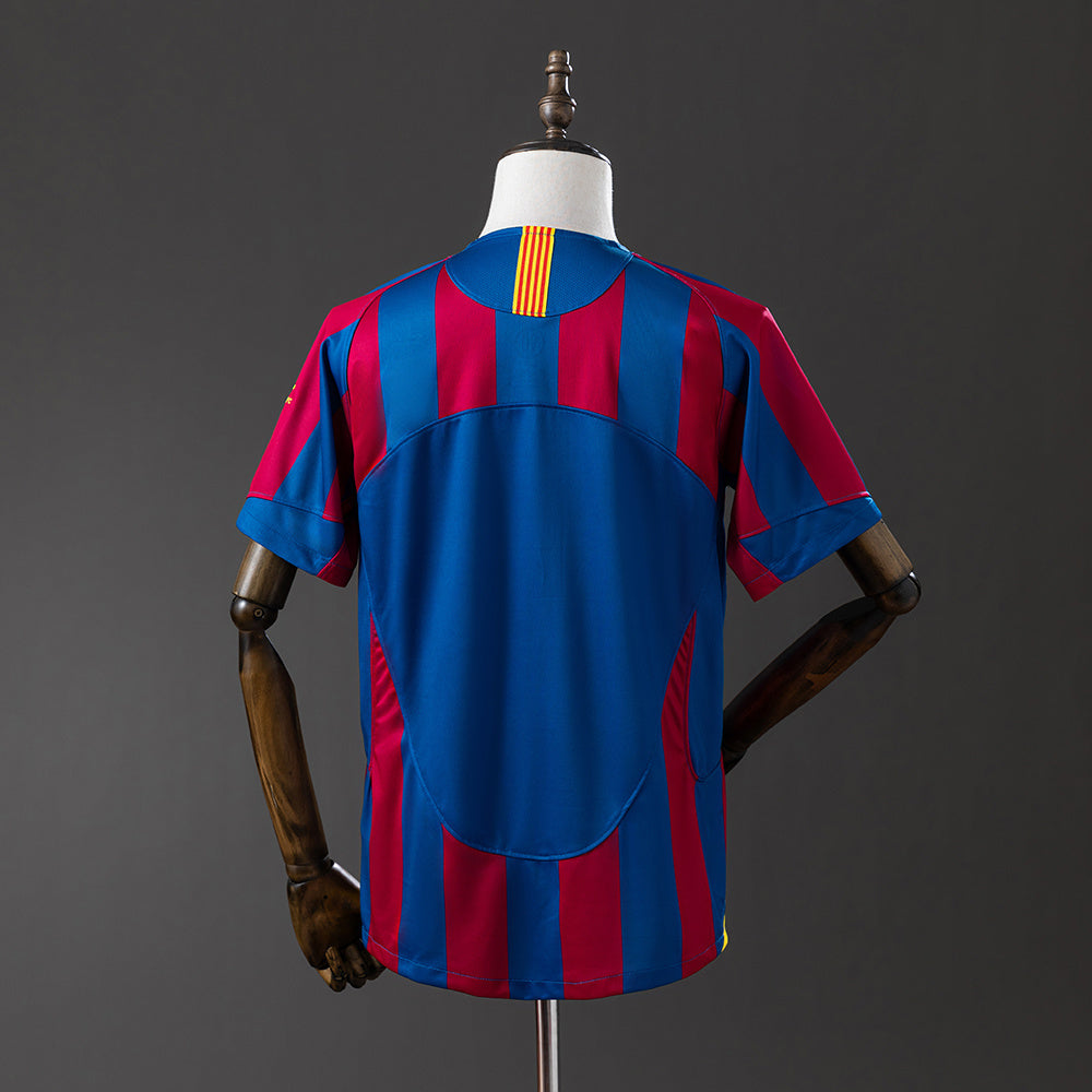 Fútbol Club Barcelona retro 2005/06 Home (UEFA Champions League edición)