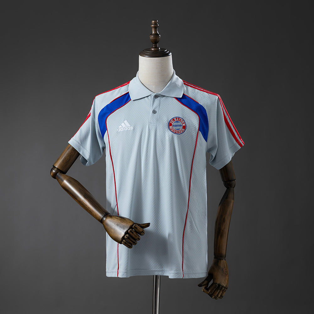 Bayern Munich 2025/26 Polo Gris