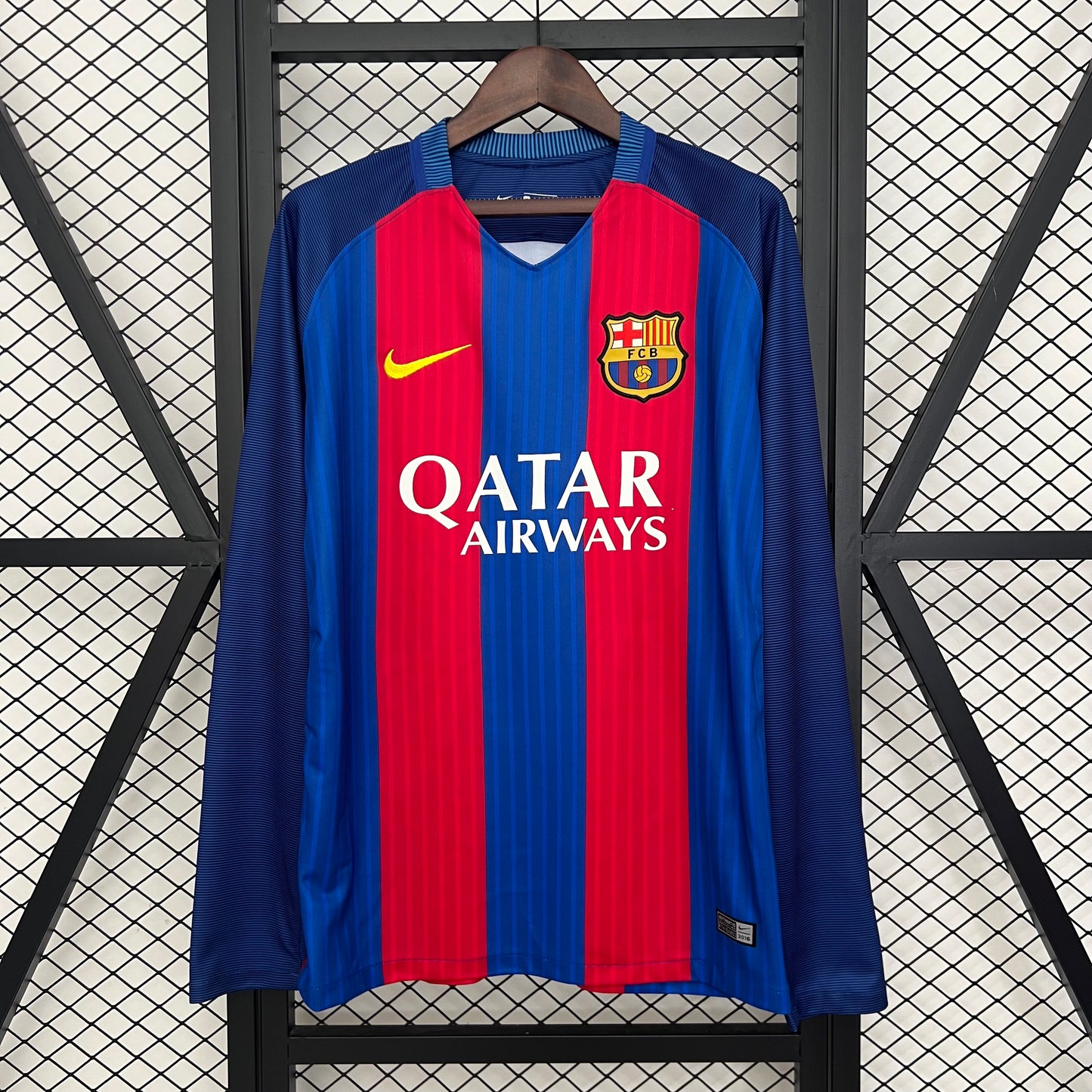 Fútbol Club Barcelona retro 2014/15 Home Manga Larga