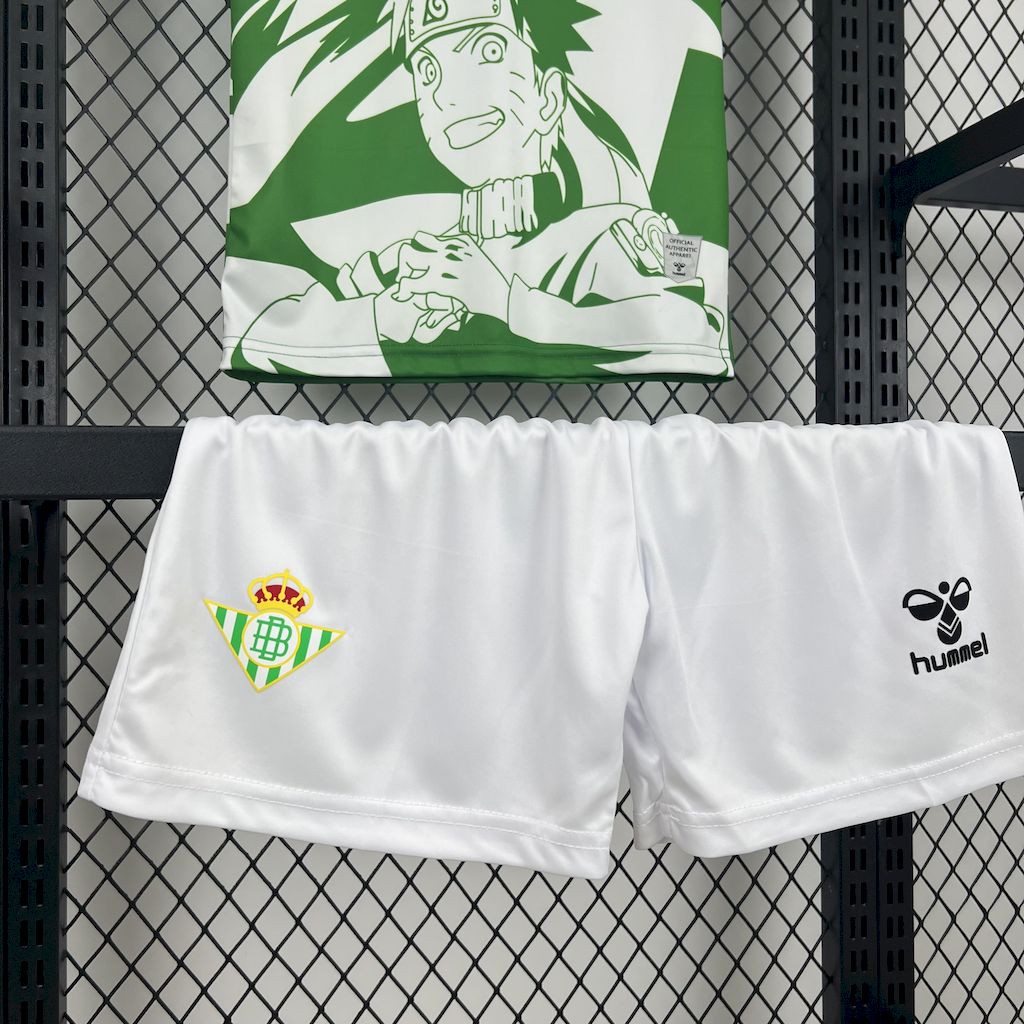 Real Betis 2025/26 Kids Version Edición Especial x One Piece