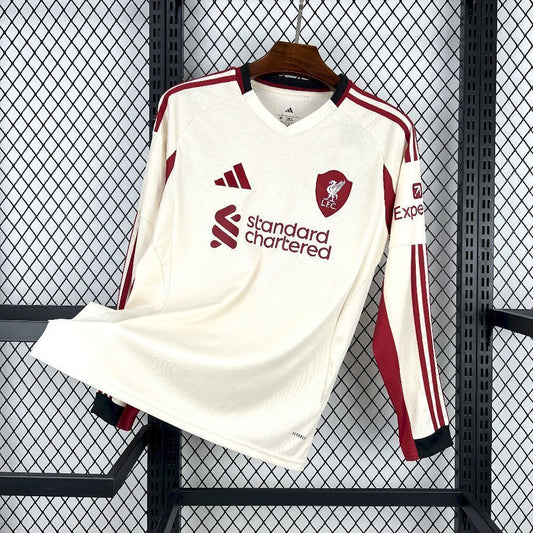 Liverpool 2025/26 Away manga larga
