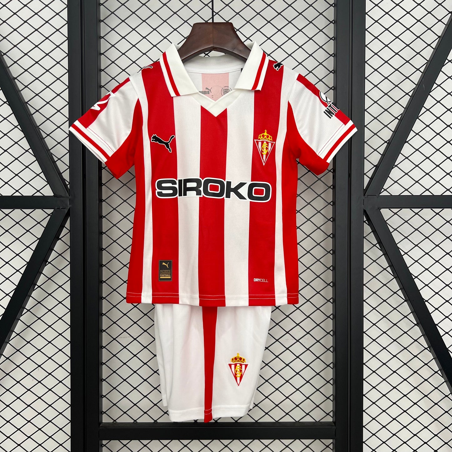 Sporting Gijon  2025/26 Home Kids Version