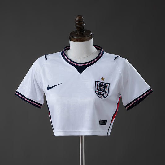 Inglaterra 2026 Home Crop Top Femenino