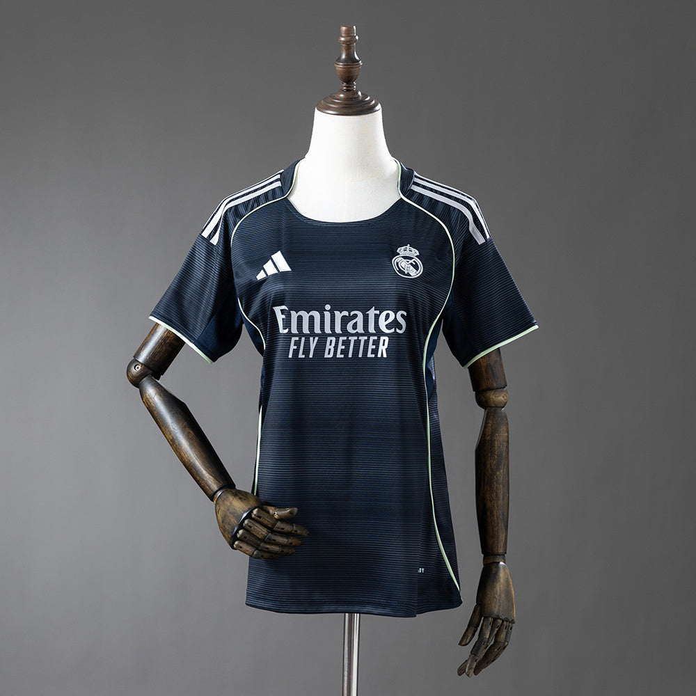 Real Madrid 2025/26 Away Femenina Fan Version