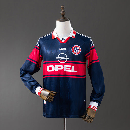 Bayern Munich retro 1997/98 Home Manga Larga