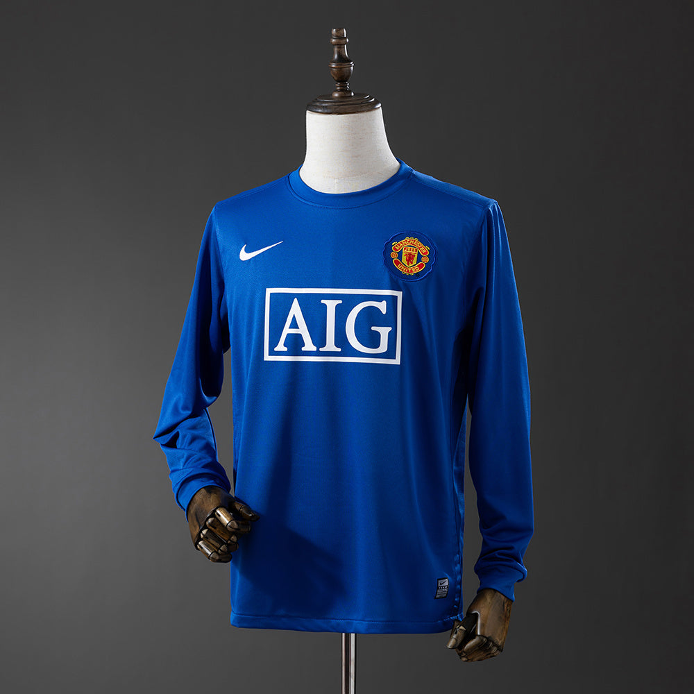 Manchester United retro 2008/09 Third Manga Larga