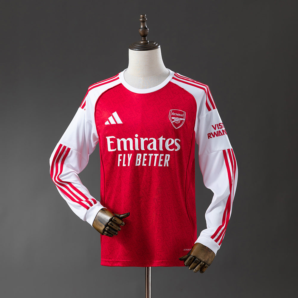 Arsenal 2025/26 Home Fan Version Manga Larga