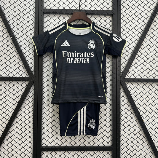 Real Madrid 2025/26 Away Kids Version