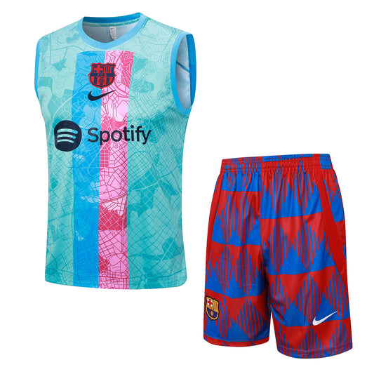 Fútbol Club Barcelona - Kit entrenamiento (sin mangas)