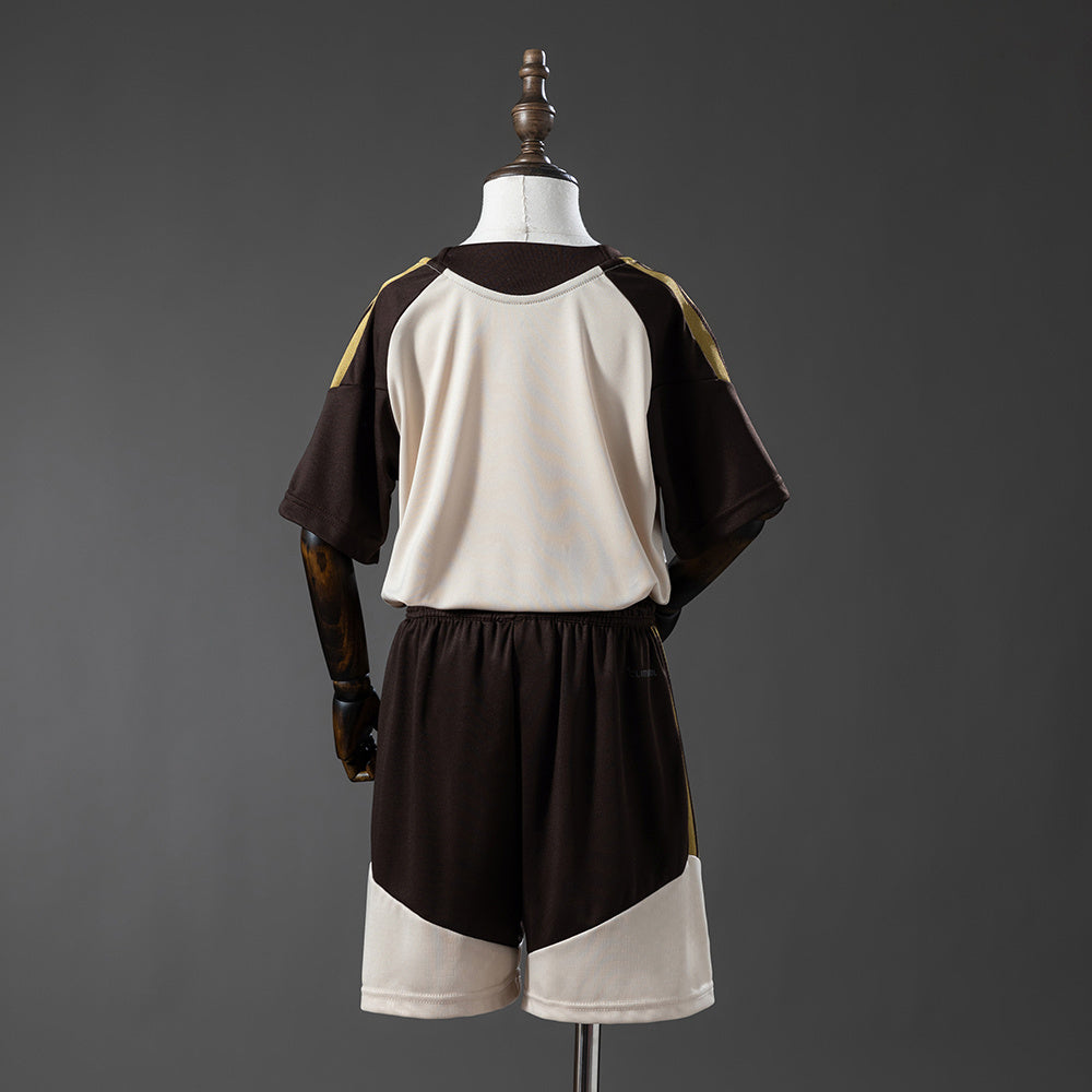 Flamengo 2026/27 Kit Niños Training Marrón