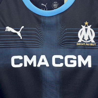 Olympique Marsella  2025/26 Away Kids Version