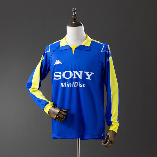 Juventus retro 1997/99 Away Manga Larga