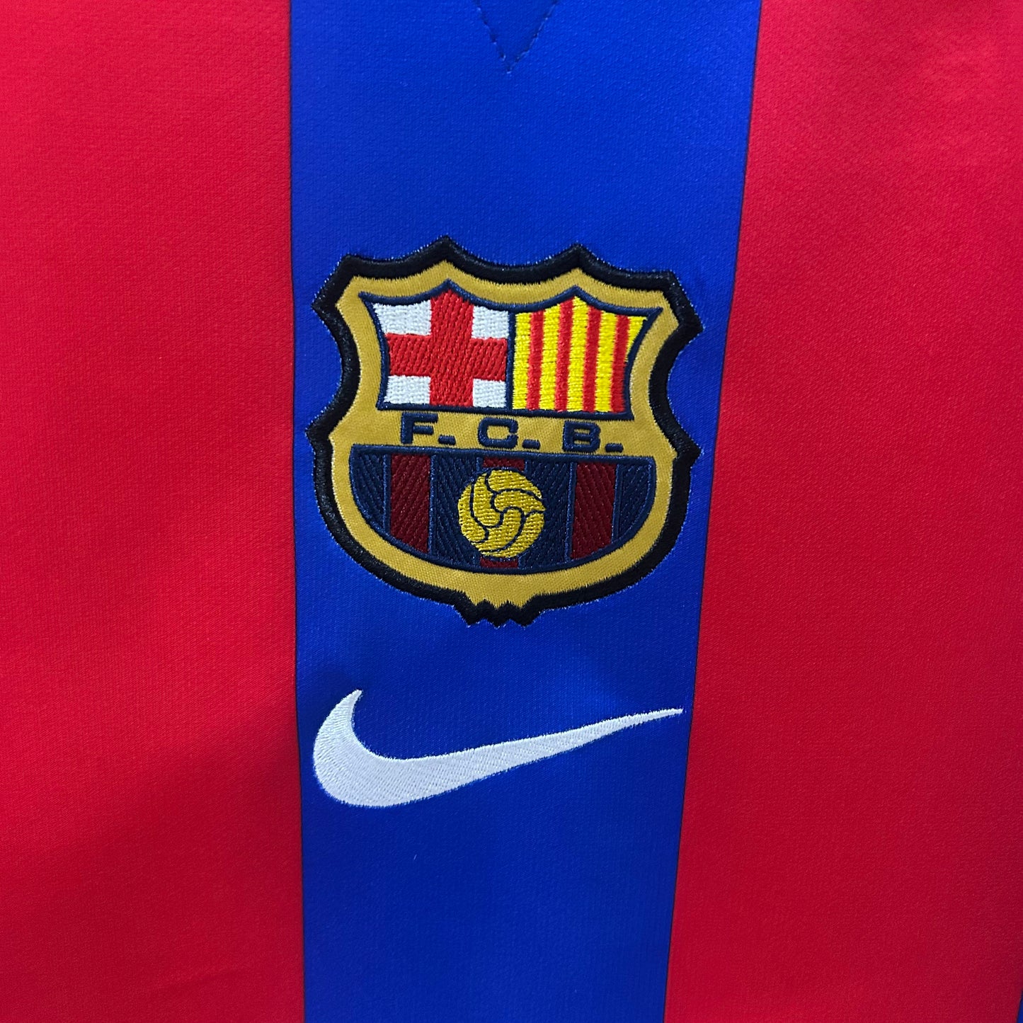 Fútbol Club Barcelona retro 2001/02 Home