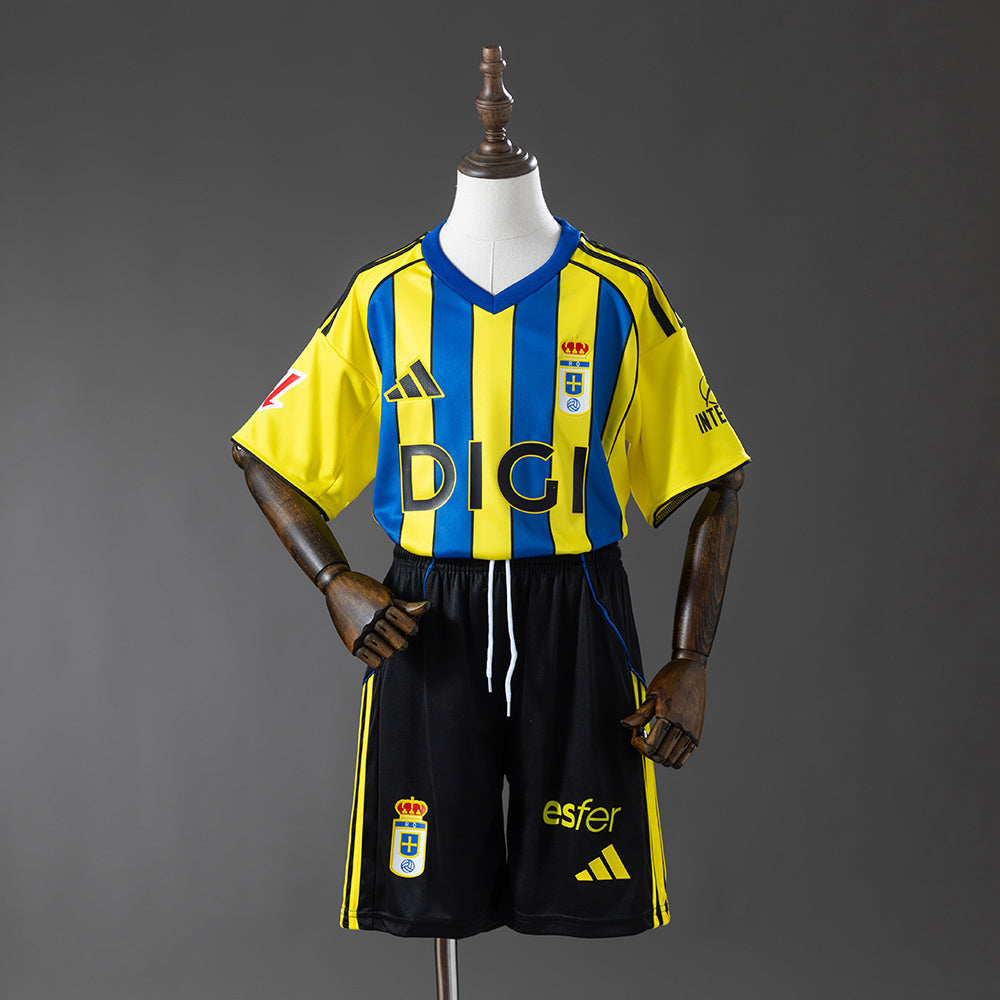 Real Oviedo 2025/26 Away Kids Version