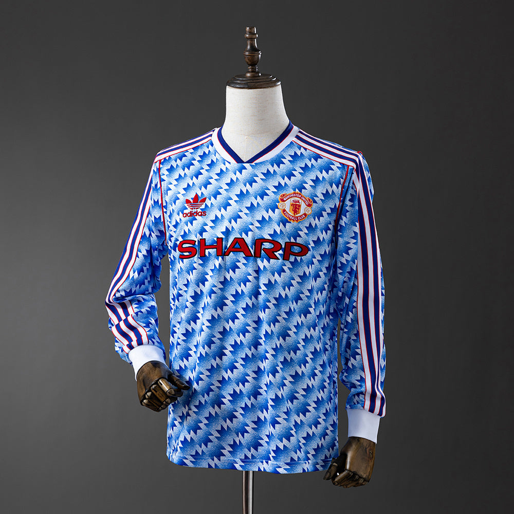 Manchester United retro 1990/92 Away Manga Larga