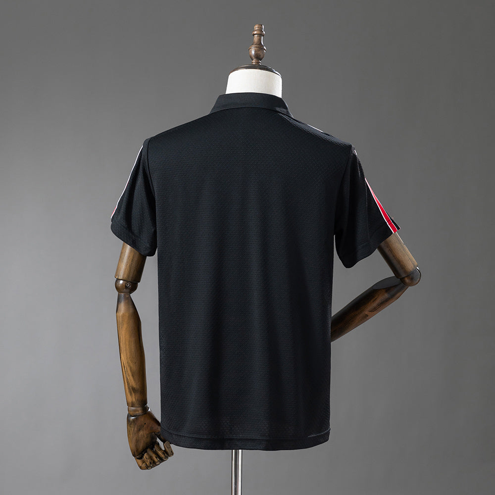Manchester United 2025/26 Polo Negro