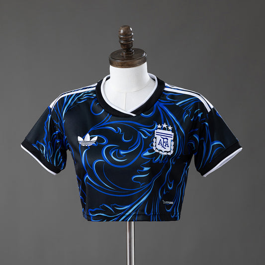 Argentina 2026 Away Crop Top Femenino