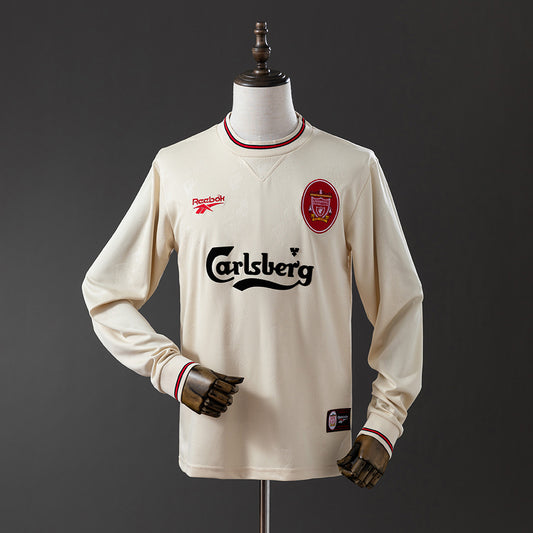 Liverpool retro 1996/97 Away Manga Larga
