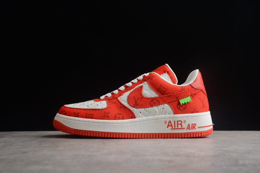 Louis Vuitton x Nike Air Force 1'07 LV8 Low Roja
