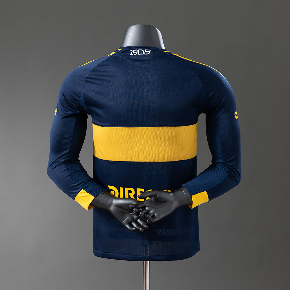 Boca Juniors 2025/26 Home Player Version Manga Larga
