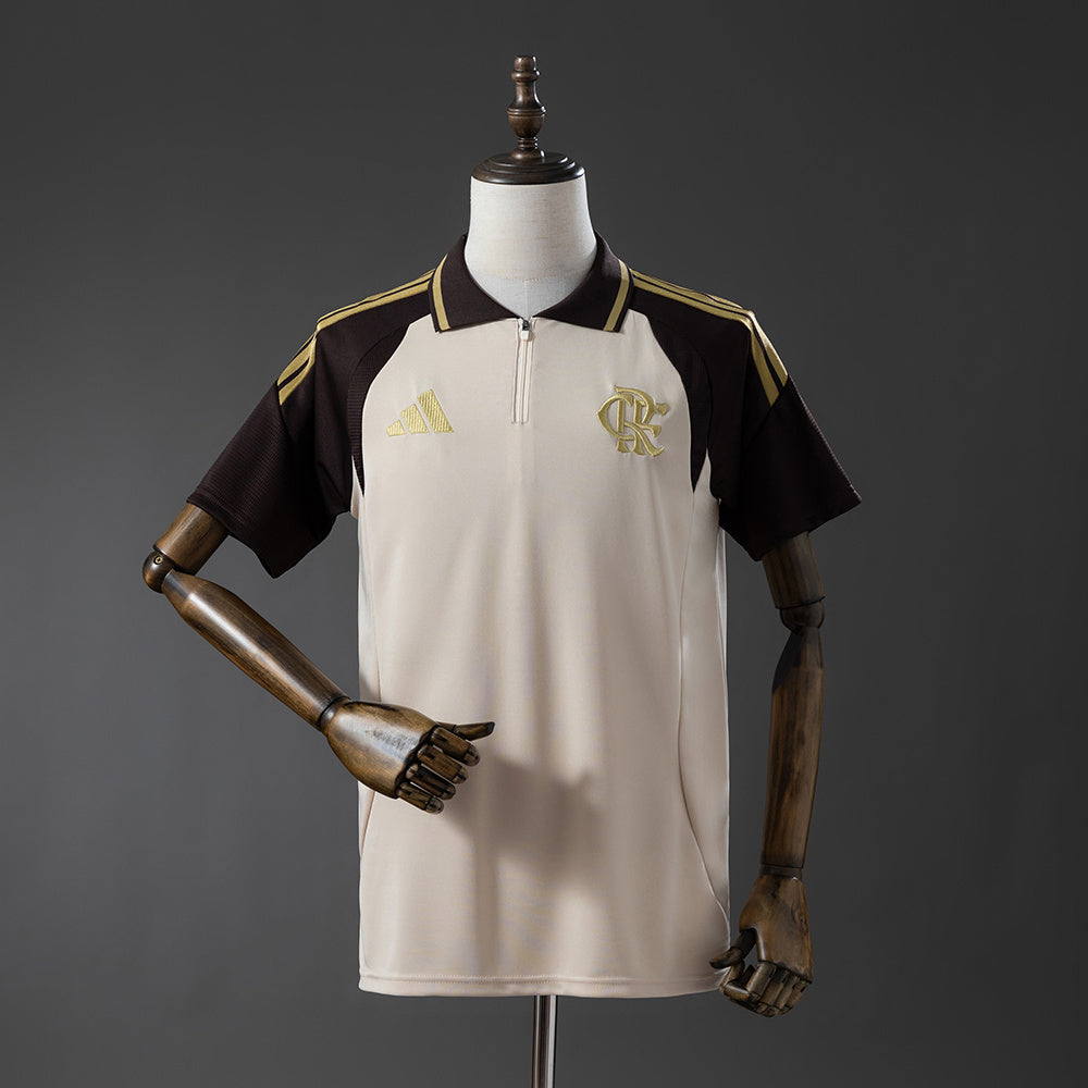 Flamengo 2026/27 Training Polo Albaricoque