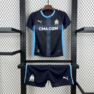 Olympique Marsella  2025/26 Away Kids Version