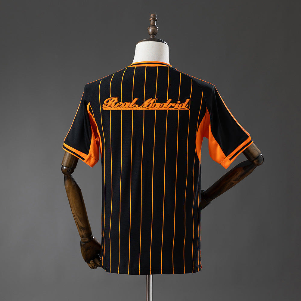 Real Madrid 2025/26 Baseball Black and Orange