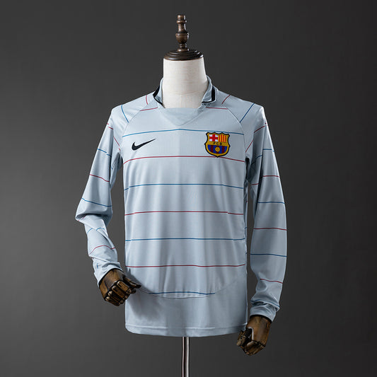 Fútbol Club Barcelona retro 2003/04 Away Manga Larga