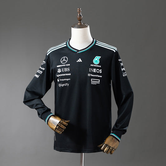 Formula 1 Mercedes 2025 manga larga