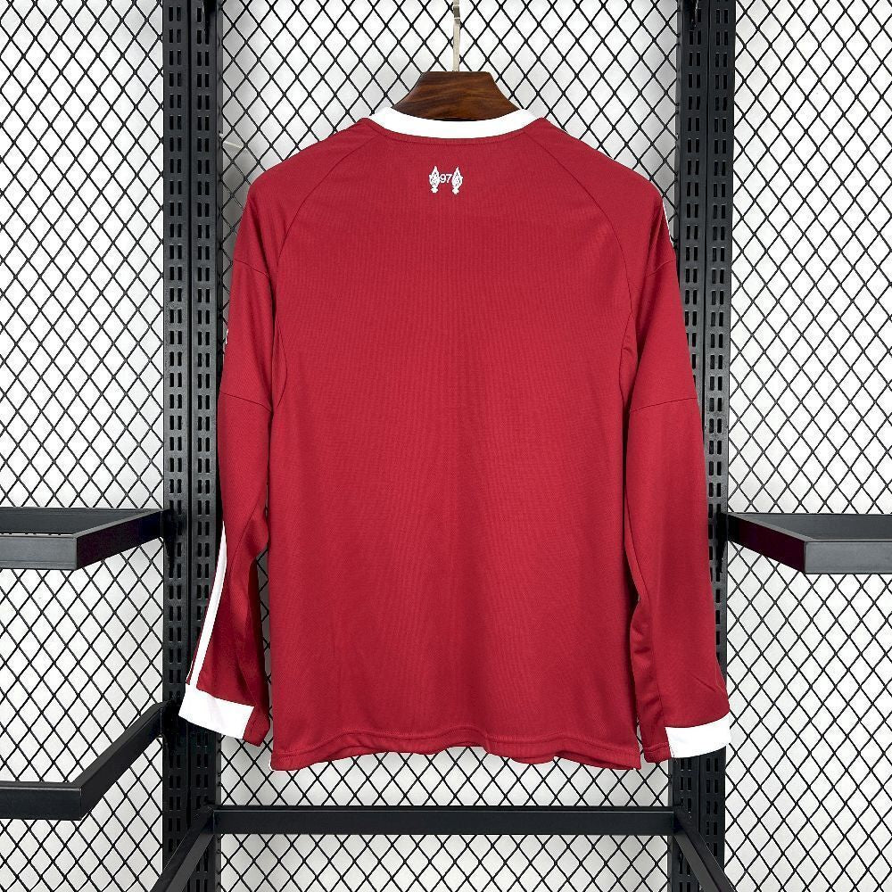 Liverpool 2025/26 Home manga larga
