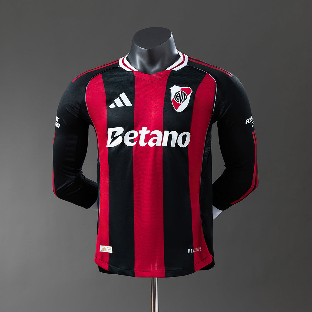 River Plate 2025/26 Away Player Version Manga Larga