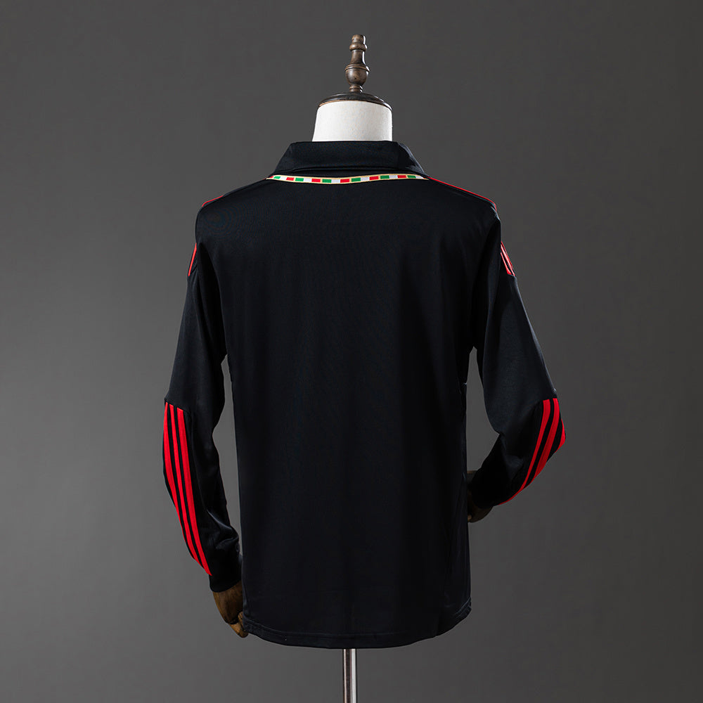 AC Milan retro 2011/12 Away Manga Larga