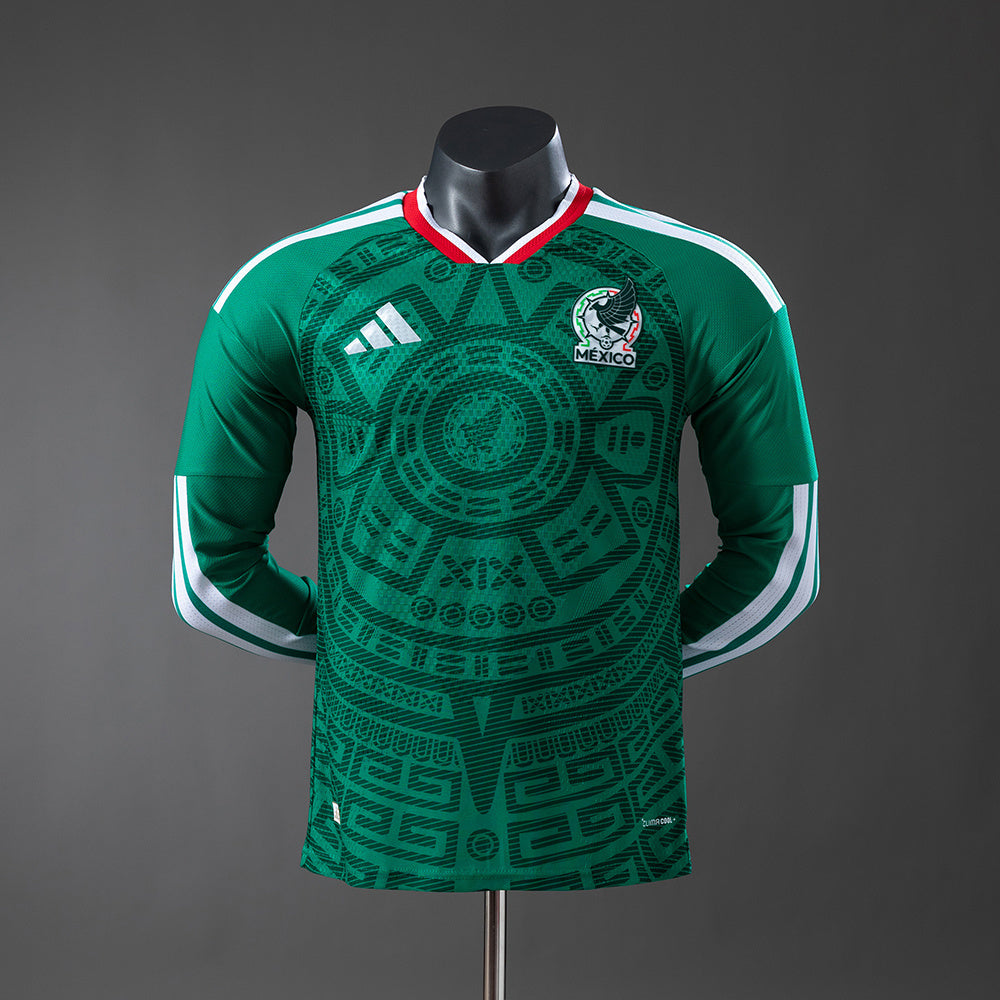 México 2026 Home Player Version Manga Larga
