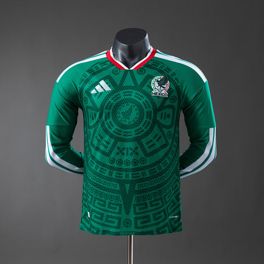 México 2026 Home Player Version Manga Larga