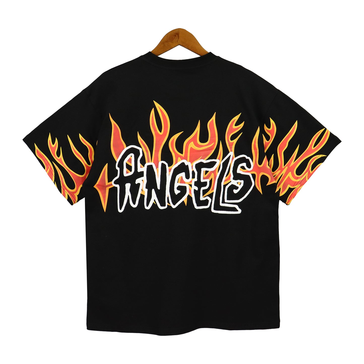 Camiseta Palm Angels Fire Letras