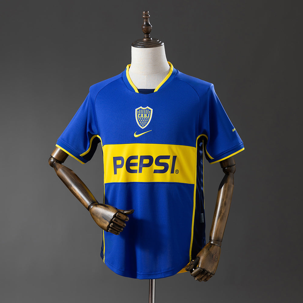 Boca Juniors retro 2002/03 Home Fan Version