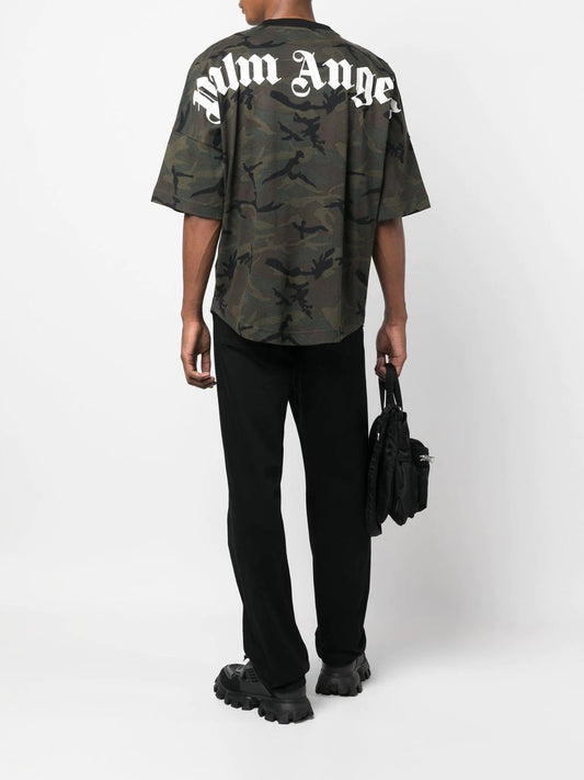 Camiseta Palm Angels Camuflaje