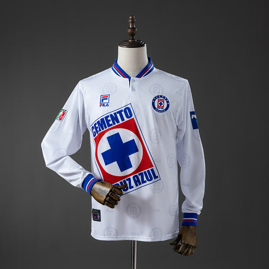 Cruz Azul 1998 Away Manga Larga