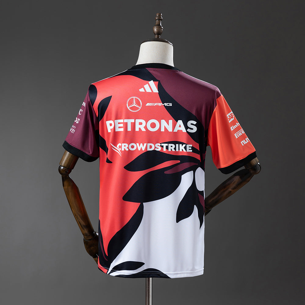 Formula 1 Mercedes 2025 manga corta