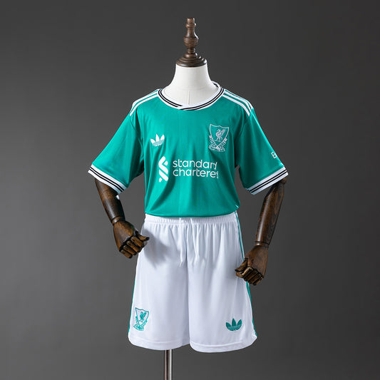 Liverpool 2025/26 Third Away Kids Version